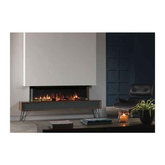 VISION E-LINE SOLUS VS150 LED MEDIA WALL ELECTRIC FIRE
