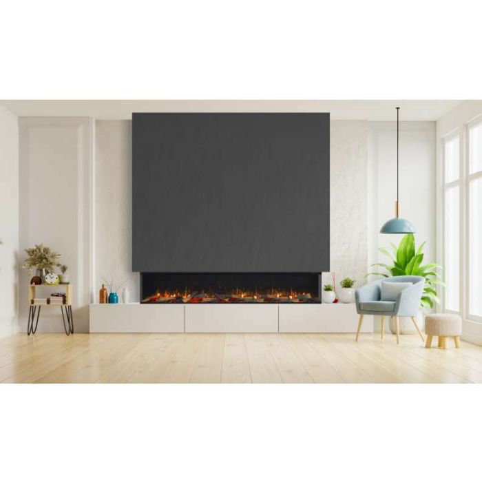 VISION E-LINE SOLUS VS220 MEDIA WALL ELECTRIC FIRE