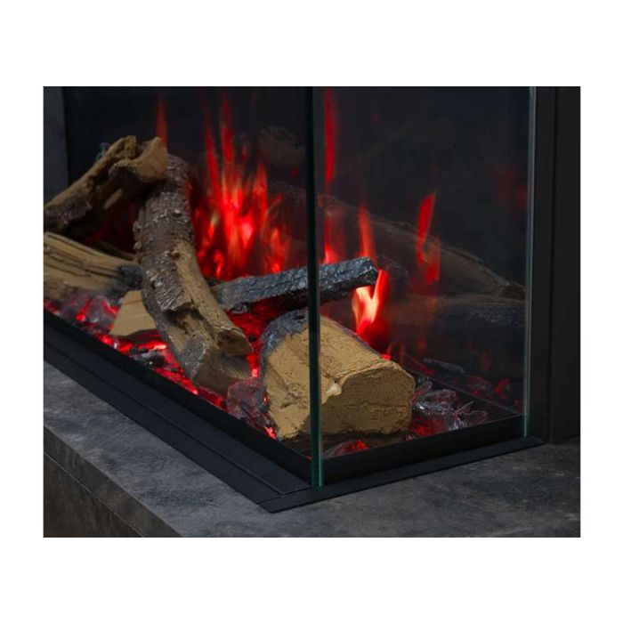VISION E-LINE SOLUS VS75 LED MEDIA WALL ELECTRIC FIRE