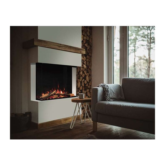VISION E-LINE SOLUS VS75 LED MEDIA WALL ELECTRIC FIRE