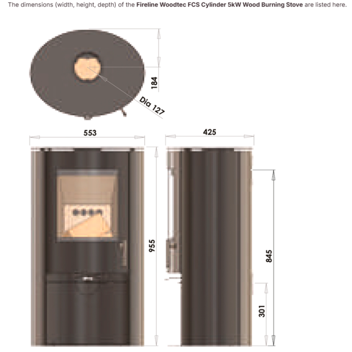 Woodtec FCS Cylinder