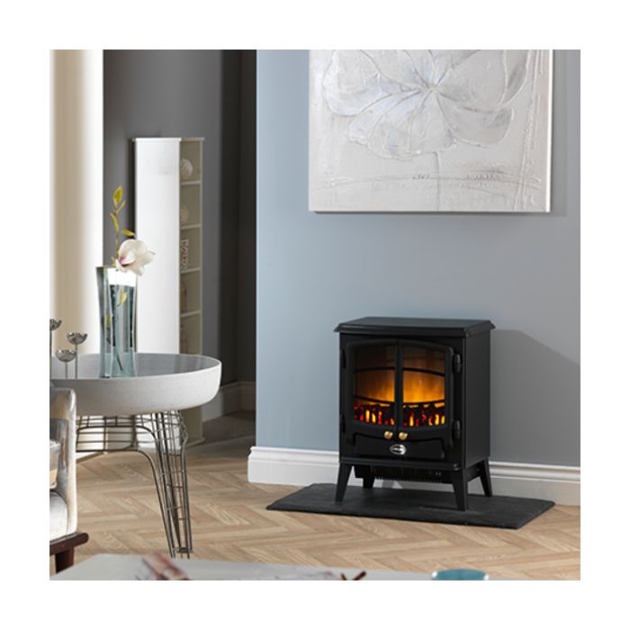 Elbe Freestanding Optiflame Electric Stove