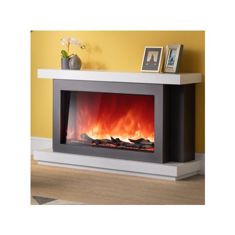AGA Rayburn Stratus 100 Extra Tall Electric Fireplace Suite