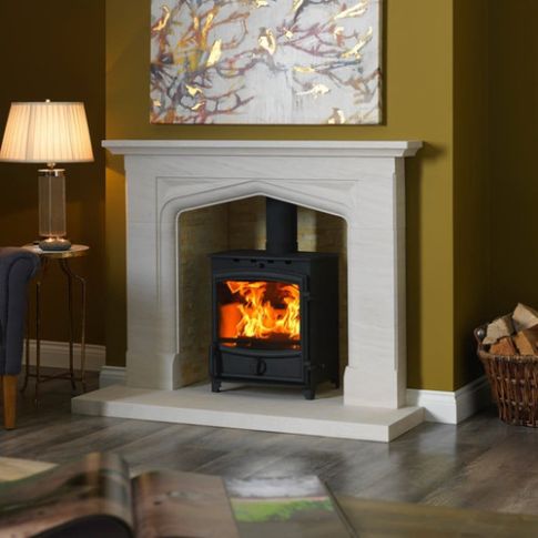 Fireline FX8 8kW Curved Door Multi Fuel Stove