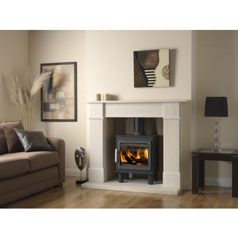 Nordpeis Bergen Matt Black 4Kw Woodburning Stove