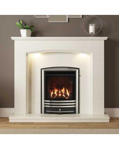 FLARE Collection By Be Modern Emelia Modern Fireplace Suite