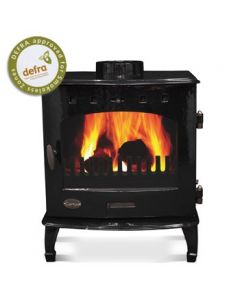 Carron BHC102 Black Enamel 7Kw Multifuel DEFRA Approved Stove 