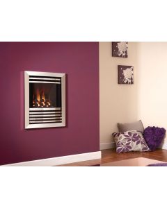 Flavel Expression HE Remote Control Coal Gas Fire - Silver