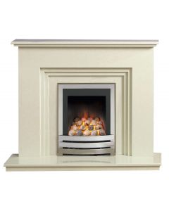 Caterham Dorset 48 Inch Fireplace - Bianca Beige