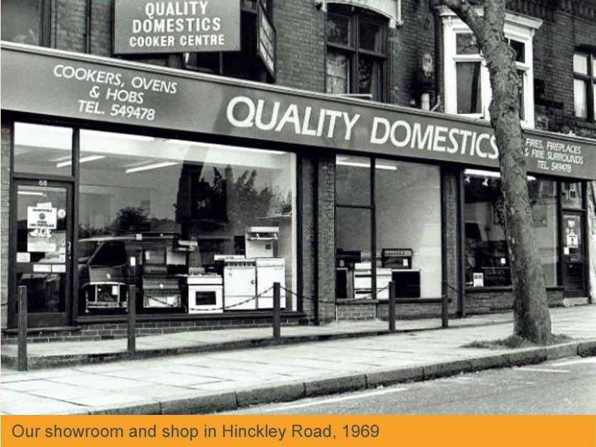 Our Showroom in 1969