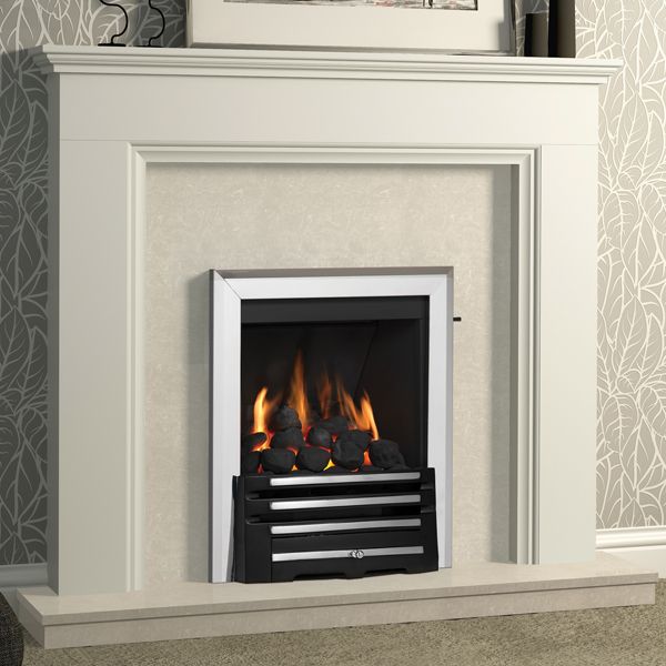 Be Modern 1584291 Westerdale 48 Inch Soft White Finish Surround